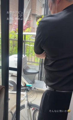 お父さんの背中