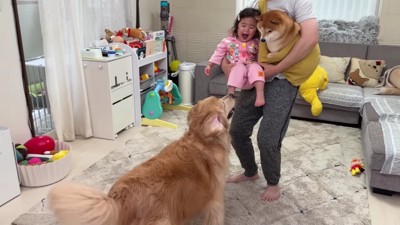 嬉しそうなほのちゃん