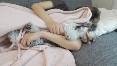 一緒にお昼寝♡