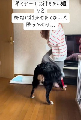 「行かないで」とアピール