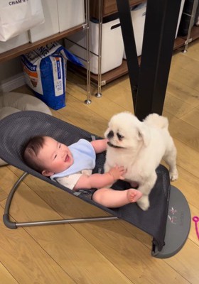 ニコニコの満面笑顔！