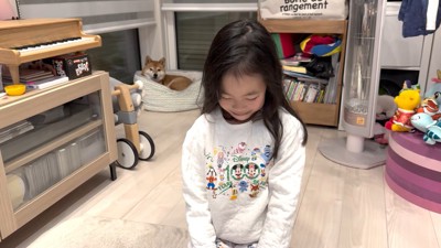 花子ちゃん、心配そう!