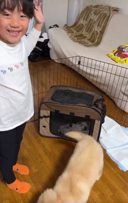笑顔の男の子