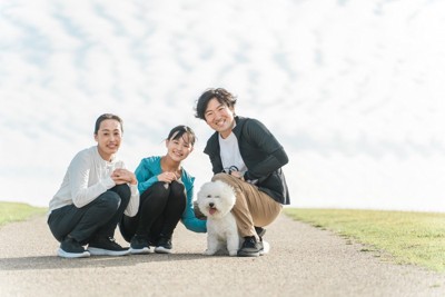 3人と1匹