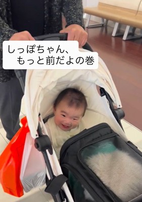 笑顔の赤ちゃん