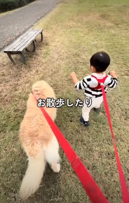 散歩するふたり