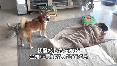 入学早々、体調を崩してダウン！
