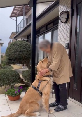 おばあちゃんとりく君
