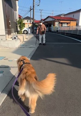 走り出すりく君