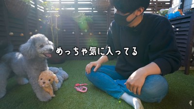 「気に入ったよ!」とニッコリ♪