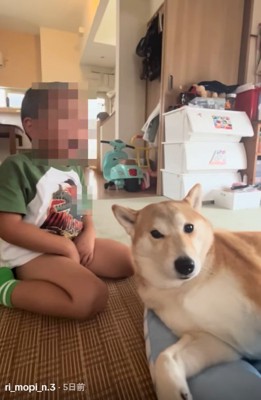 もっぴちゃんと男の子