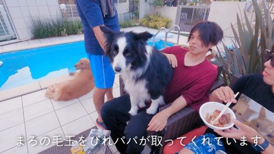 男性が触れると…