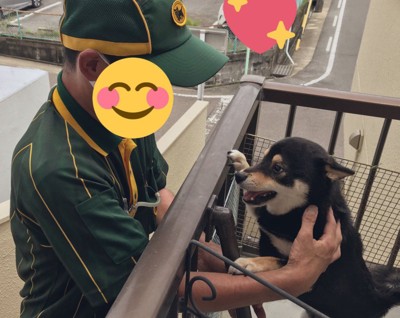 心温まる再会の光景でした