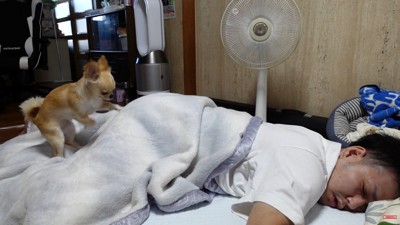 全力でおしりをホリホリ!