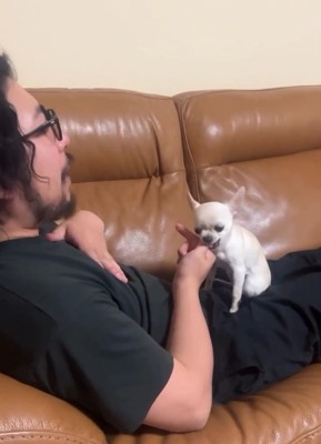 また指をかじる鱈ちゃん