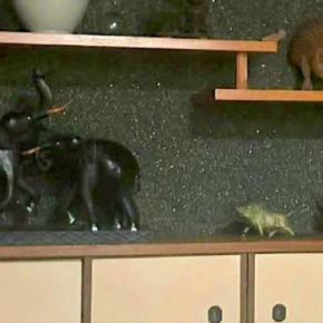 『違和感なさすぎるww』実家に犬を連れて帰省→ふと、部屋を見渡すと…思わず二度見する『まさかの光景』に反響「ハマってるw」「立派です」