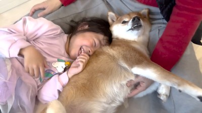 花子ちゃんは全然平気そう!
