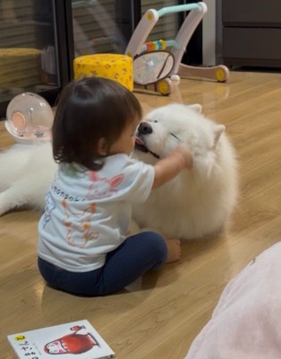 うっとり顔のこはくちゃん