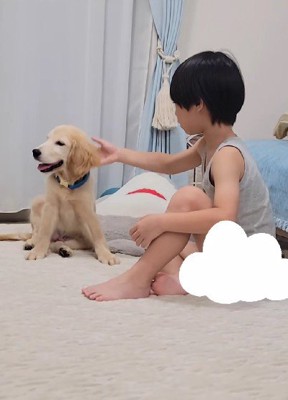 そらちゃんは優しく受け止めた