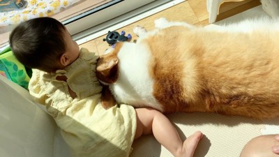 その後も寄り添って過ごす2人♡