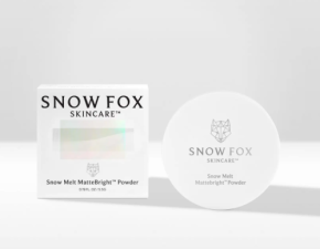 くすみ・毛穴・テカリを一掃!「SNOW FOX SKINCARE」クリーン処方のフェイスパウダー発売