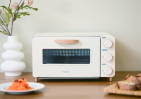 ホワイト×木目調 キッチンに馴染むコンベクショントースター スチームストーン付き新商品「moku. BAKE」の販売を開始