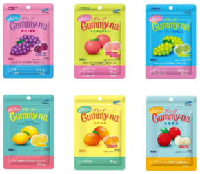 栄養素配合のグミシリーズ「Gummy-na」で、おいしいセルフケアをはじめよう!