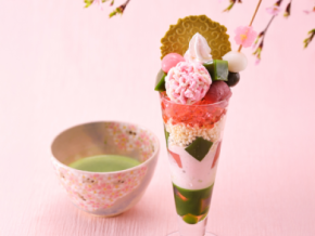 春爛漫の抹茶パフェ＆スイーツプレートが登場！京都・伊藤久右衛門「さくら抹茶パフェ」3月4日提供開始