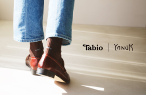 ソックスブランド「Tabio」とデニムブランド「YANUK」が初のコラボレーションソックスを4月9日(木)に発売決定！