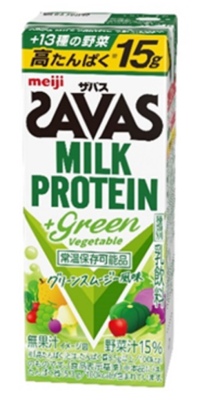 プロテインドリンクブランド「ザバス」が、野菜も補える新商品を発売！