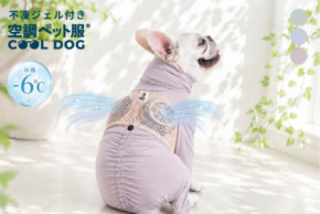 026年の猛暑対策に　 シリーズ累計8,000着突破の「空調ペット服」から 2026年モデルが6月26日に公式EC店舗で販売開始