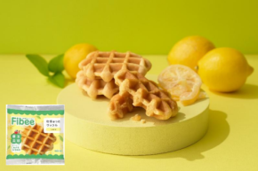 おいしく腸活！Fibee ワッフルシリーズから爽やかなレモン味が新登場