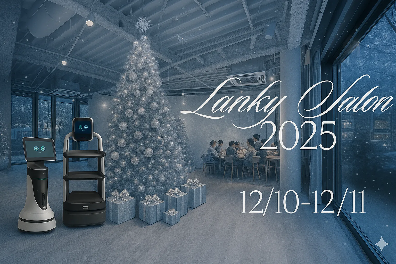 AIサービスロボット体験イベント 「Lanky Salon」開催のお知らせ（2025年12月10日～12月11日）